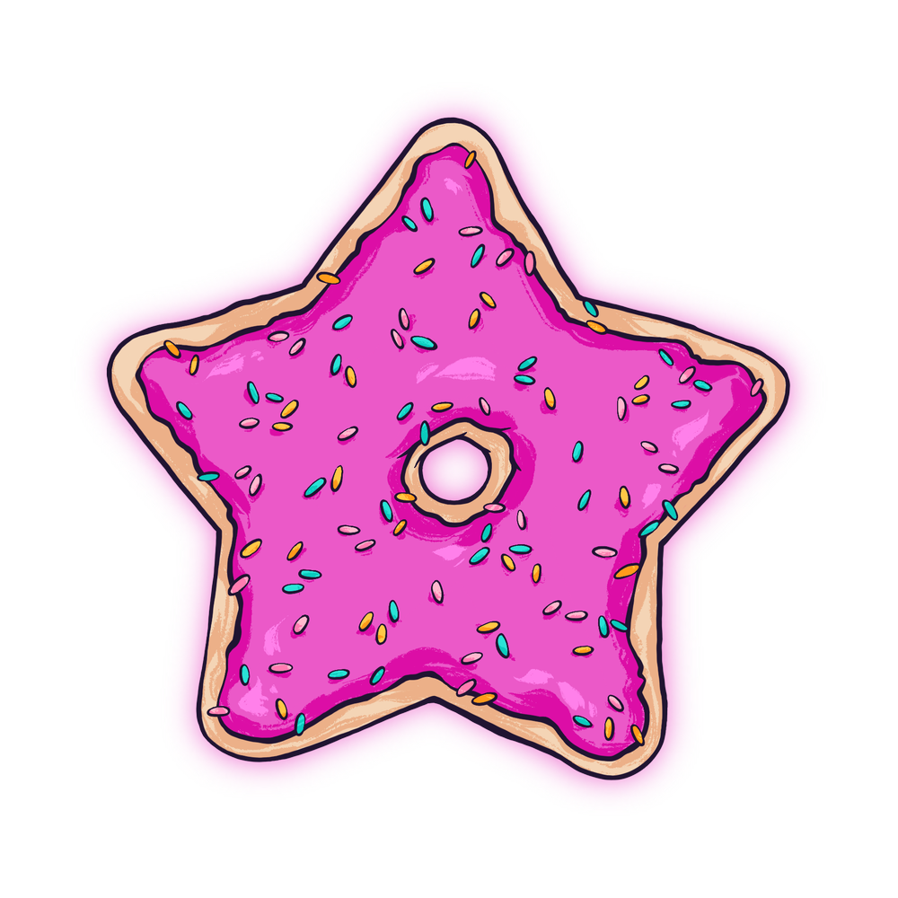 Donut Star Bakery Logo