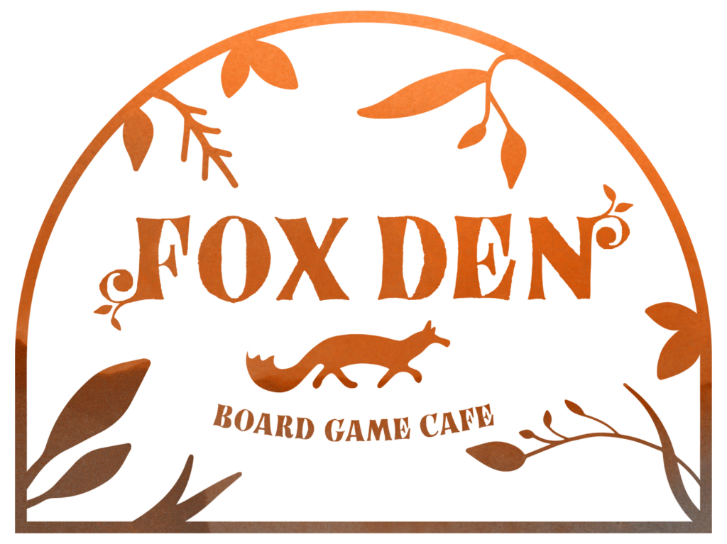 Fox Den Board Game Cafe Logo