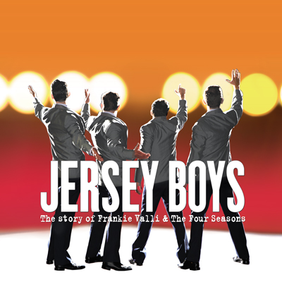 Announcement for "Jersey Boys: The Story of Frankie Valli & the Four Seasons"